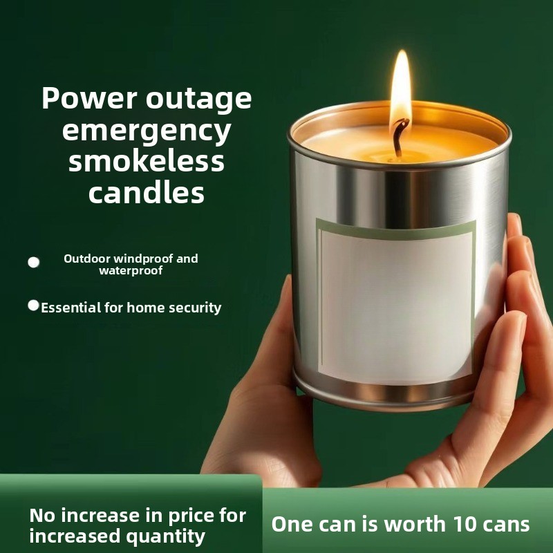 Unity Candle Set - Emergency Disaster‑Prevention Candles Smokeless Odorless Waterproof