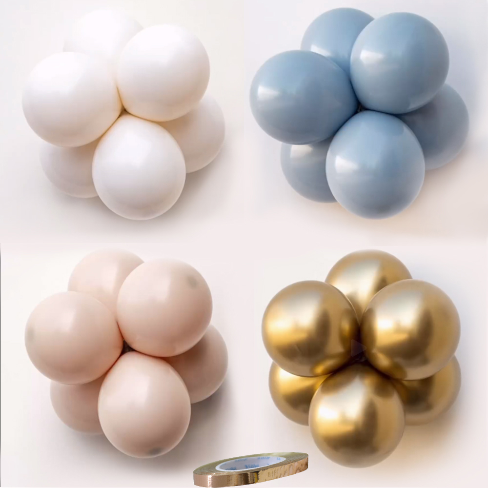 Wedding Supply Kit - 15/20PCS 10inch Retro Balloon Set Vintage