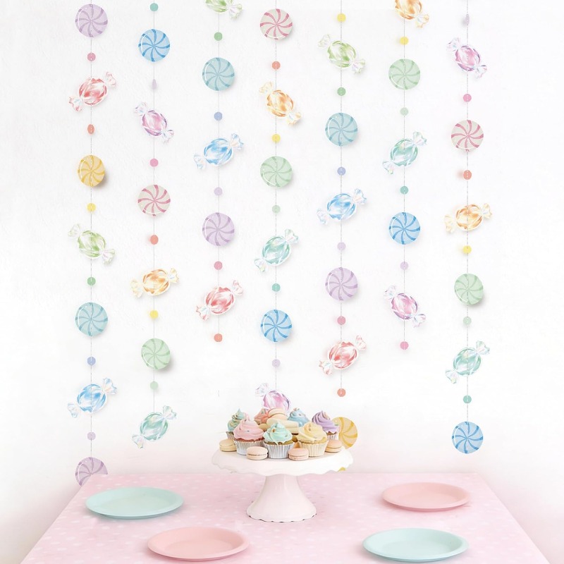 Wedding/Event Supply Store - Candyland Party Decorations Candy Garlands Lollipop