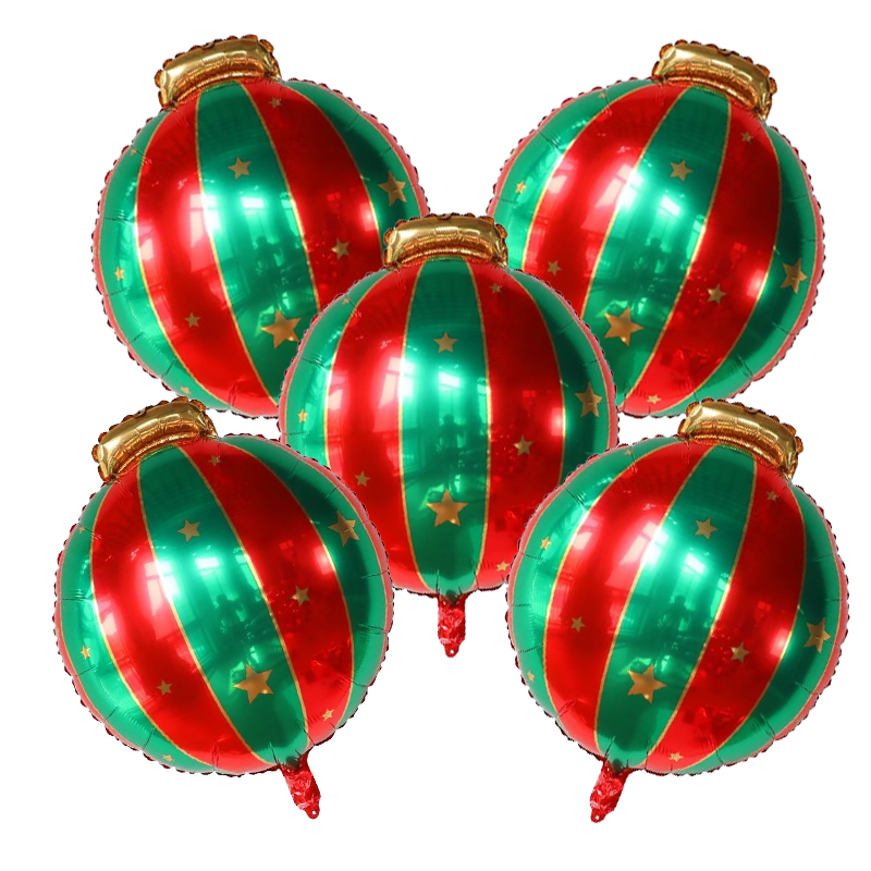 5pcs Red Green Christmas Ball  - đánh giá và giá Wedding/Event Supply Store