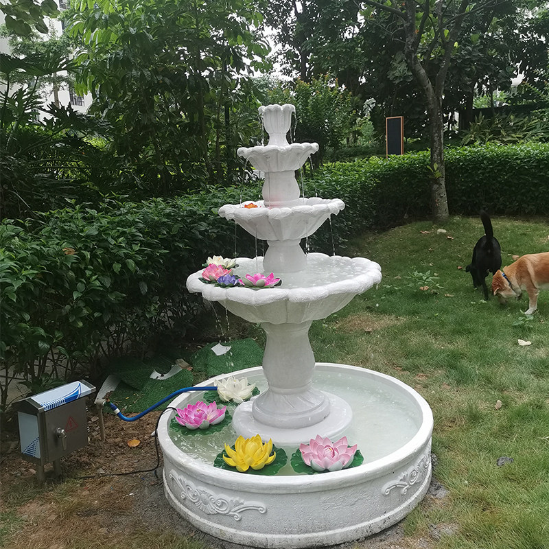 European style three-story wed - đánh giá và giá Wedding Fountain