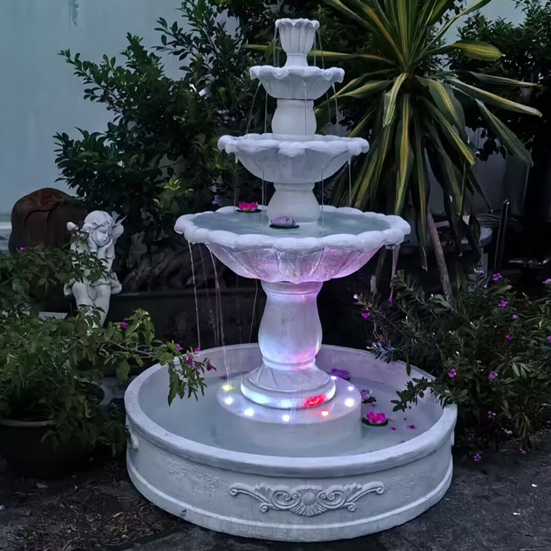 European style three-story wed - đánh giá và giá Wedding Fountain