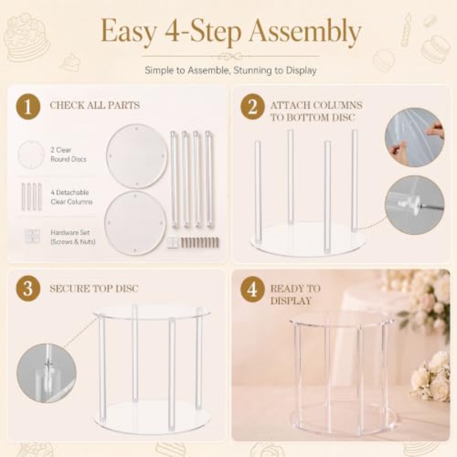 16 Inch Acrylic Fountain Separ - đánh giá và giá Wedding Fountain