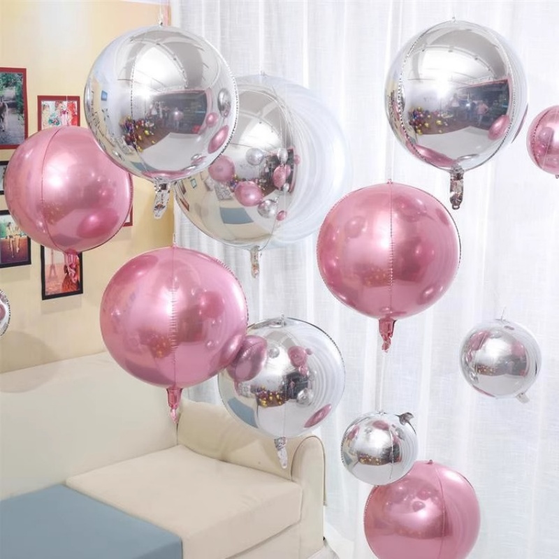 5pcs 10 18 22 Inch 4D Round Me - đánh giá và giá Wedding/Event Supply Store