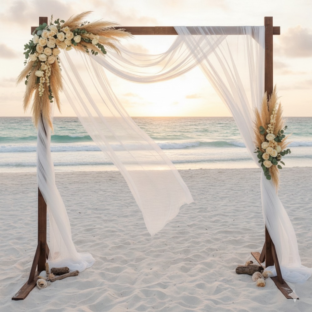 Forest Theme Wooden Wedding Ar - đánh giá và giá Wedding Support