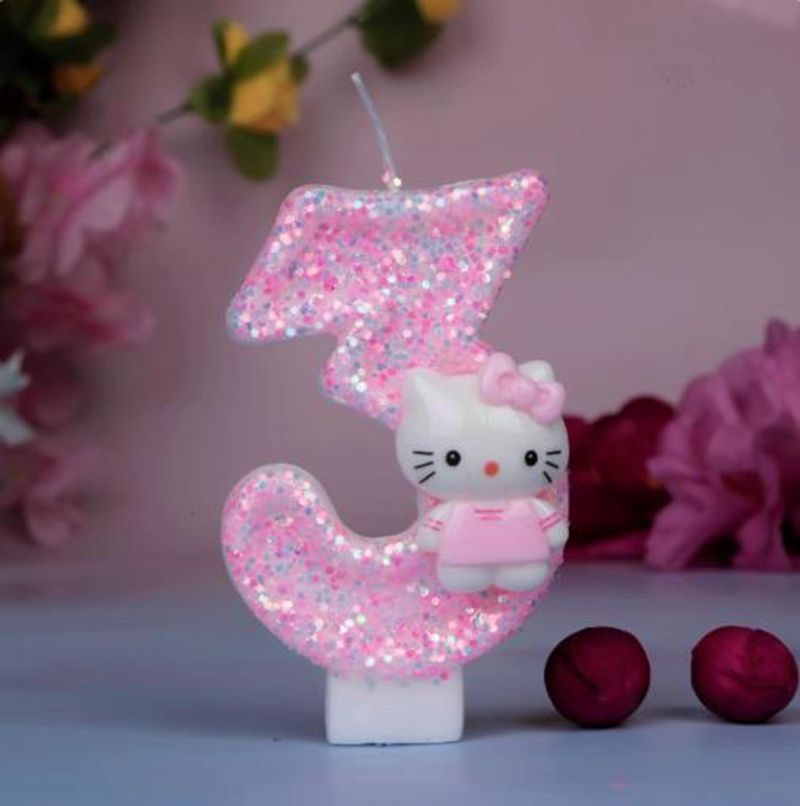 Cute Hello Kitty Cat Digital N - đánh giá và giá Unity Candle Set