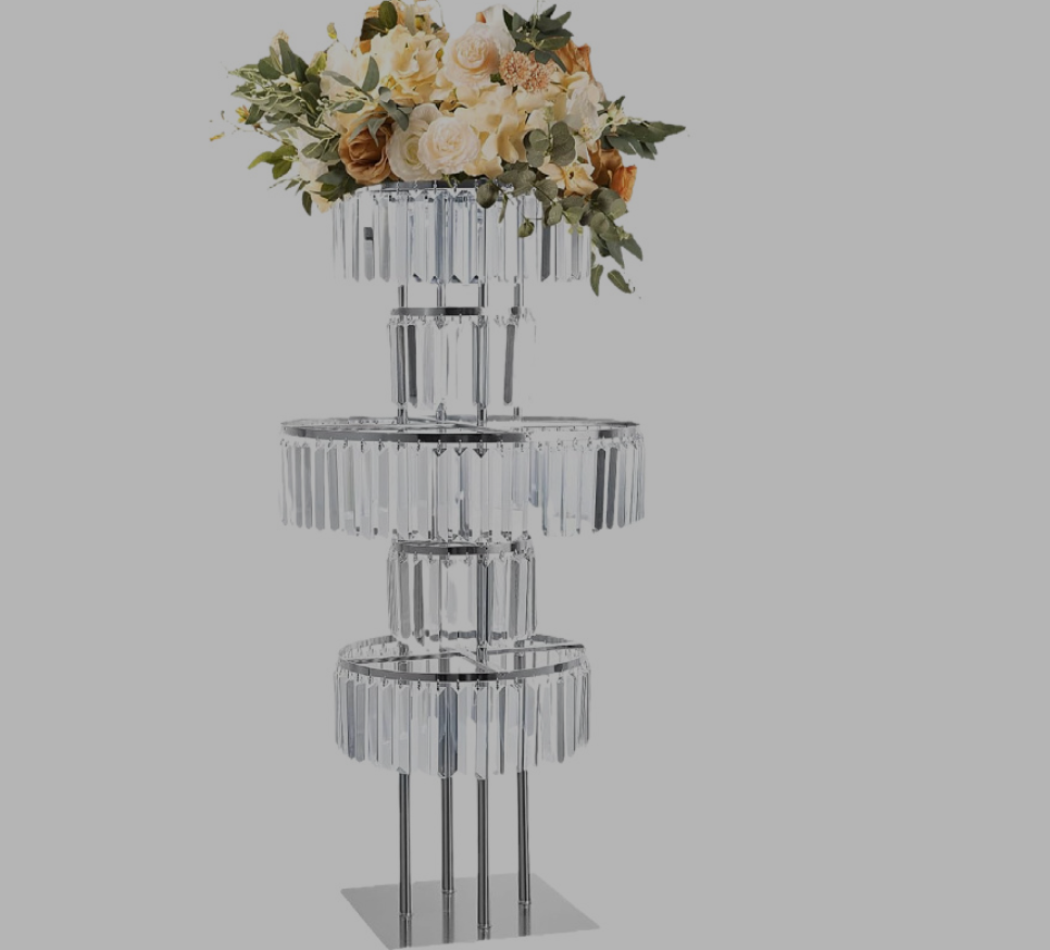 4 PCS Flower Rack Crystal Road - đánh giá và giá Wedding/Event Supply Store