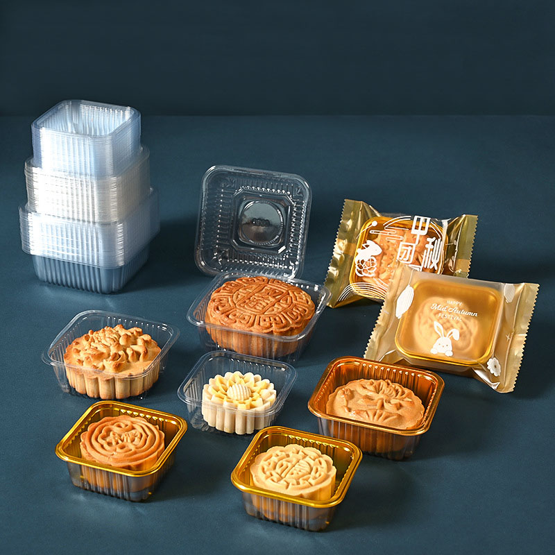 100pcs Mooncake Plastic Tray P - đánh giá và giá Wedding Supply.Box