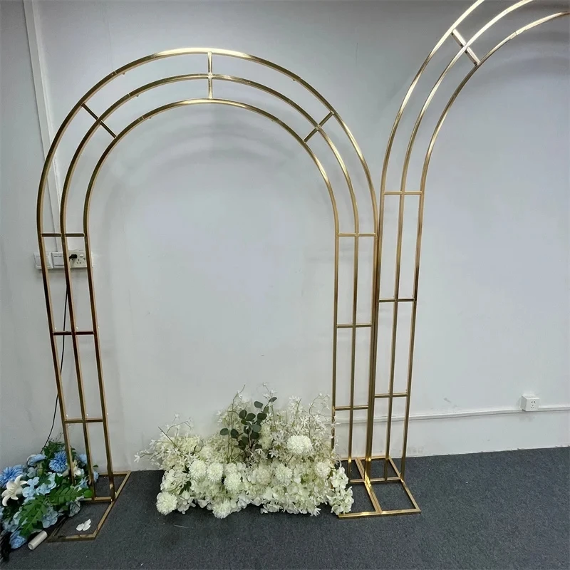 Metallic Gold Wedding Arch Sta - đánh giá và giá Wedding Party Supply Store