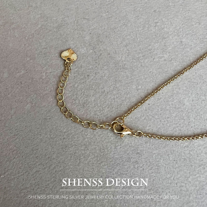 Simple Temperament Pendant Nec - đánh giá và giá Wedding Package Gold