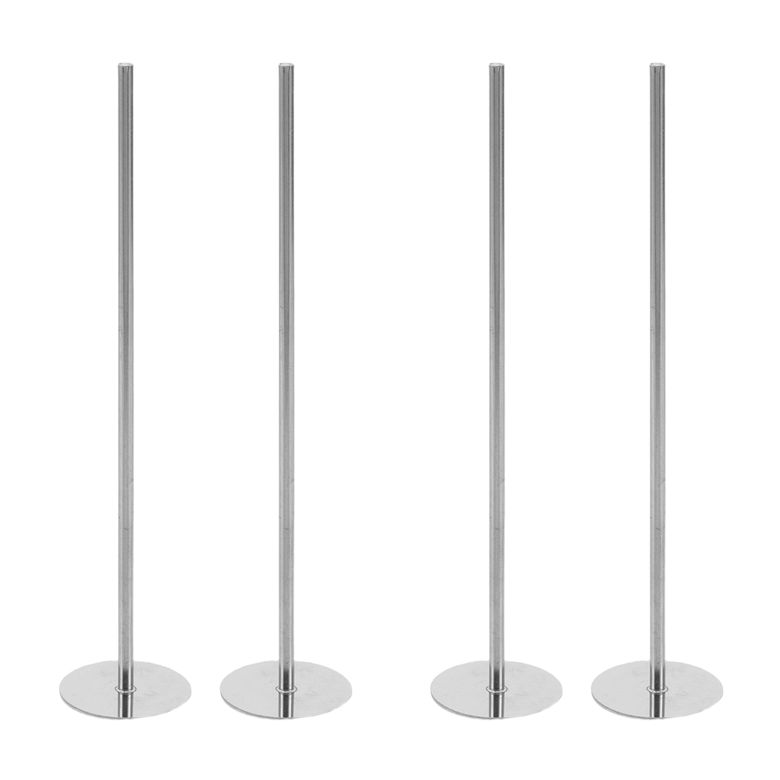 4Pcs Stainless Steel Cake Dowe - đánh giá và giá Wedding Support