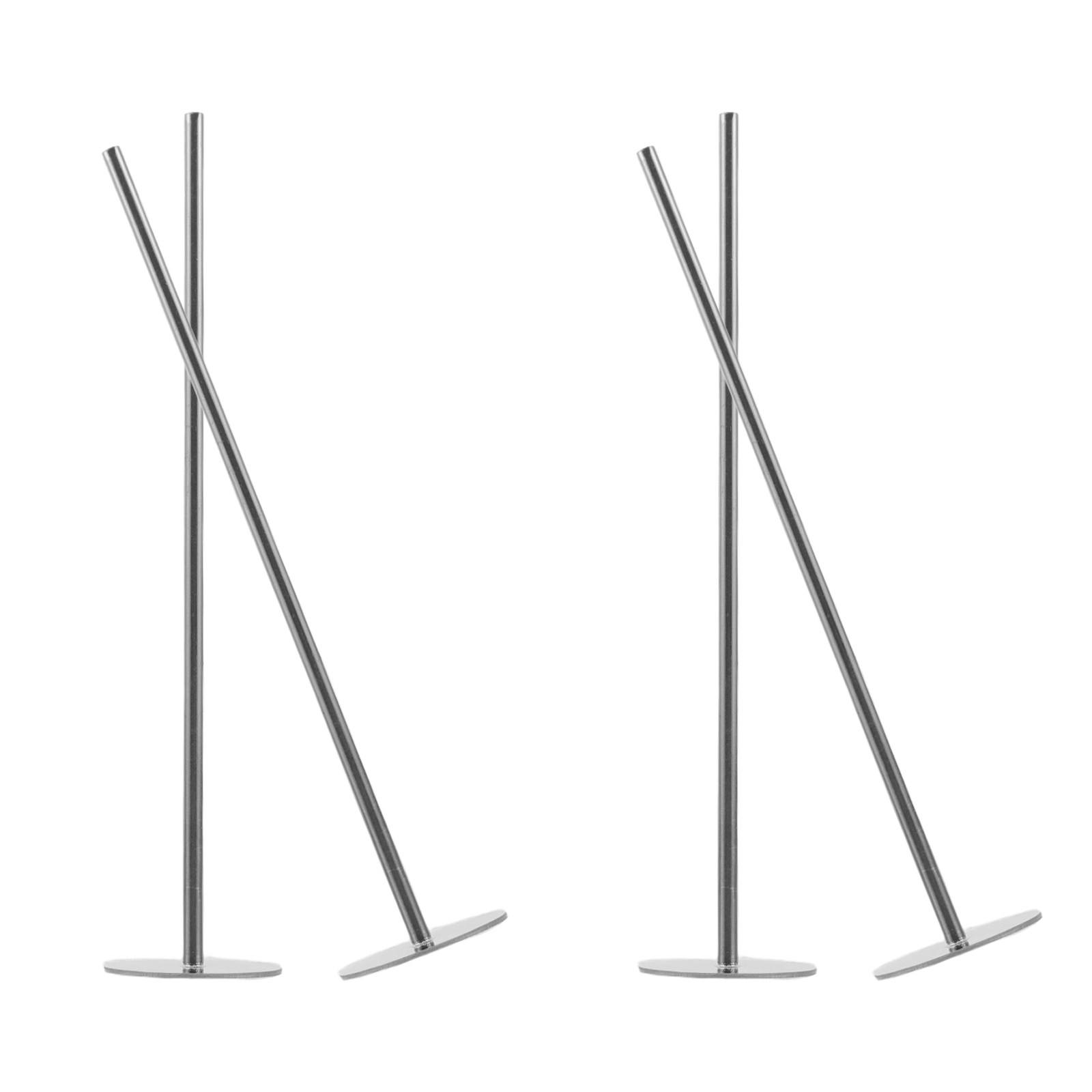 4Pcs Stainless Steel Cake Dowe - đánh giá và giá Wedding Support