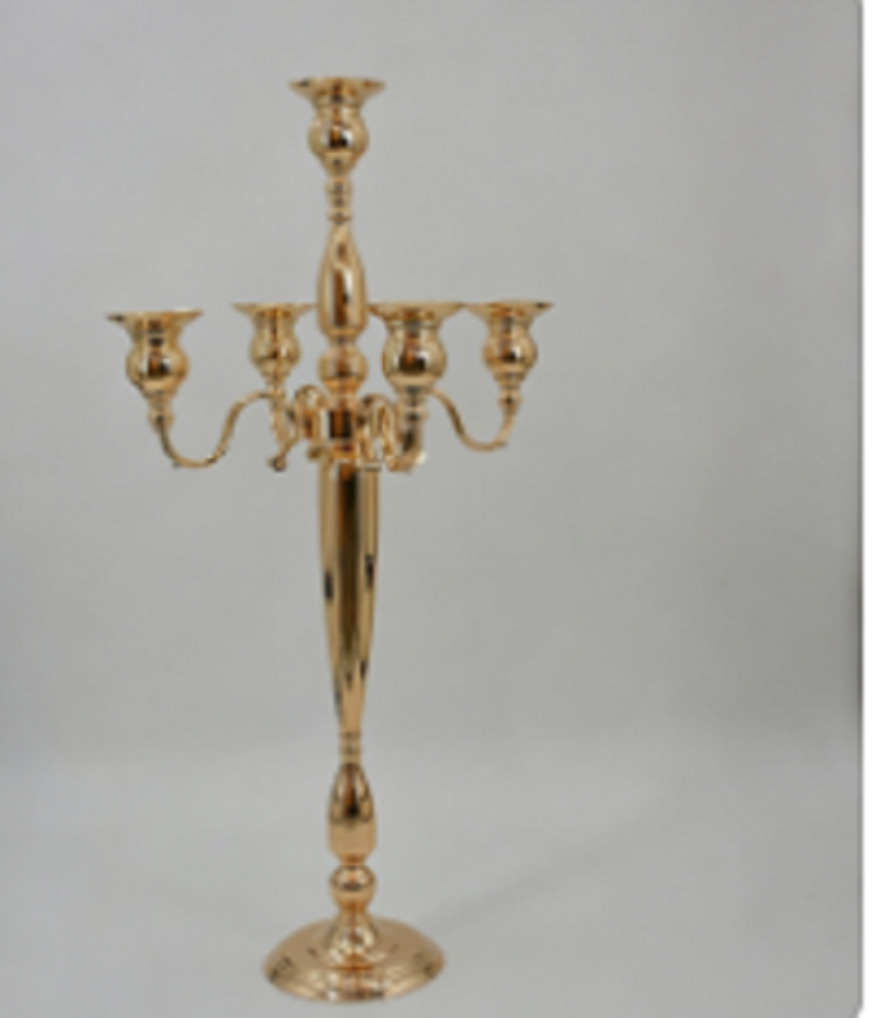 10pcs Gold Metal Candelabra 5- - đánh giá và giá Wedding Party Supply Store